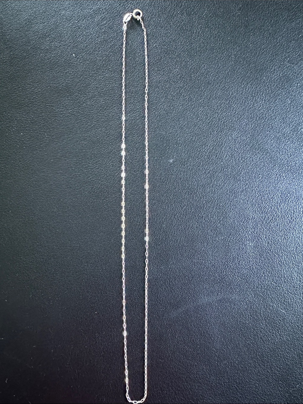 Delicate Silver Chain Necklace